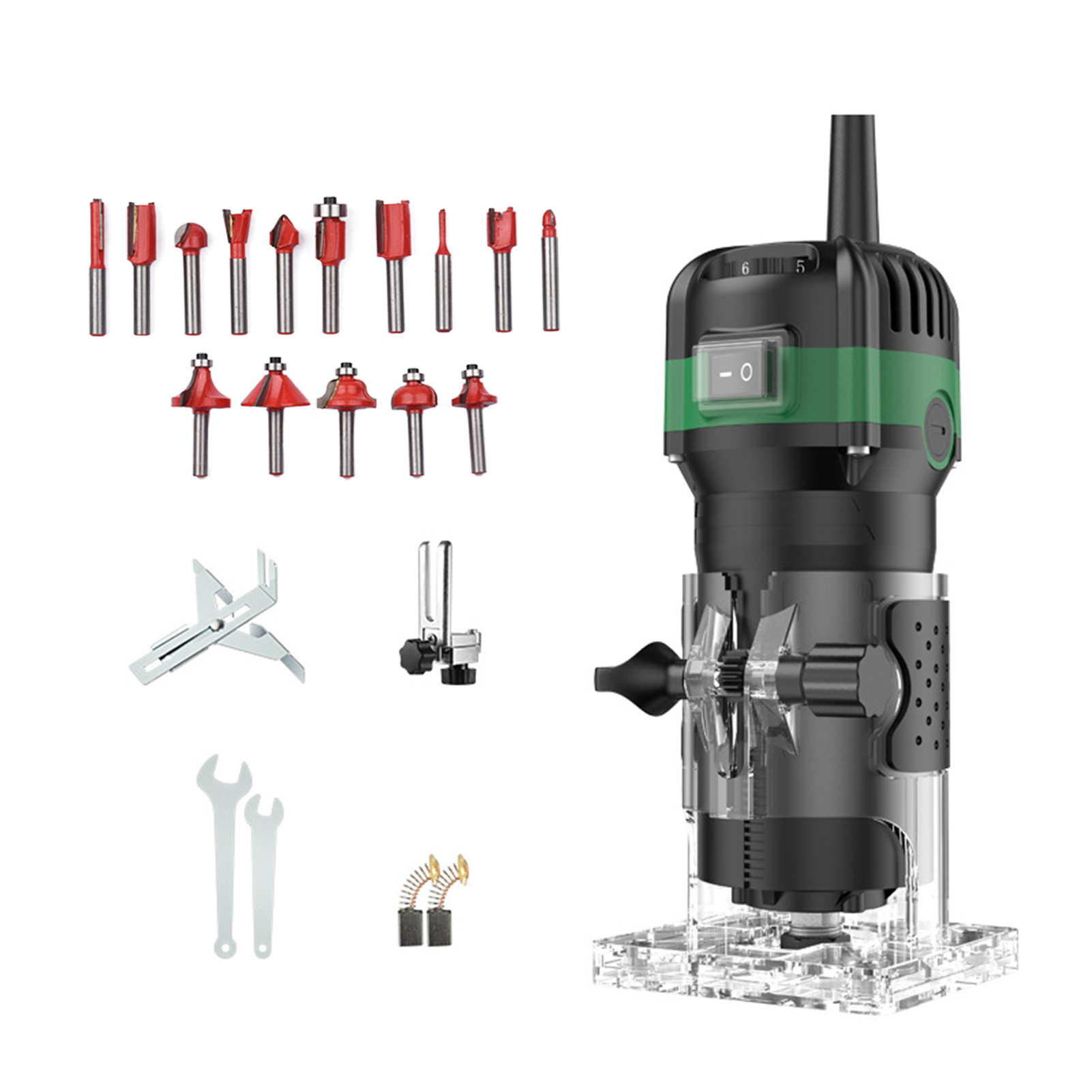 Router Bits For Woodworking - Router Tool 800W Compact Palm Wood
