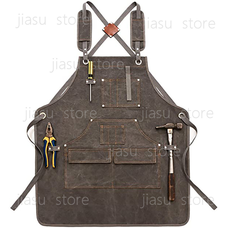 Woodworking Logo Design Free - Thick Canvas Tool Apron Customizable Logo