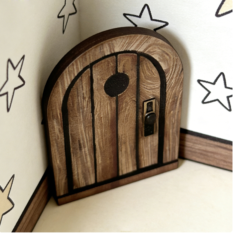 Woodworking Crafts - Mouse Door Decor – Whimsical 2D