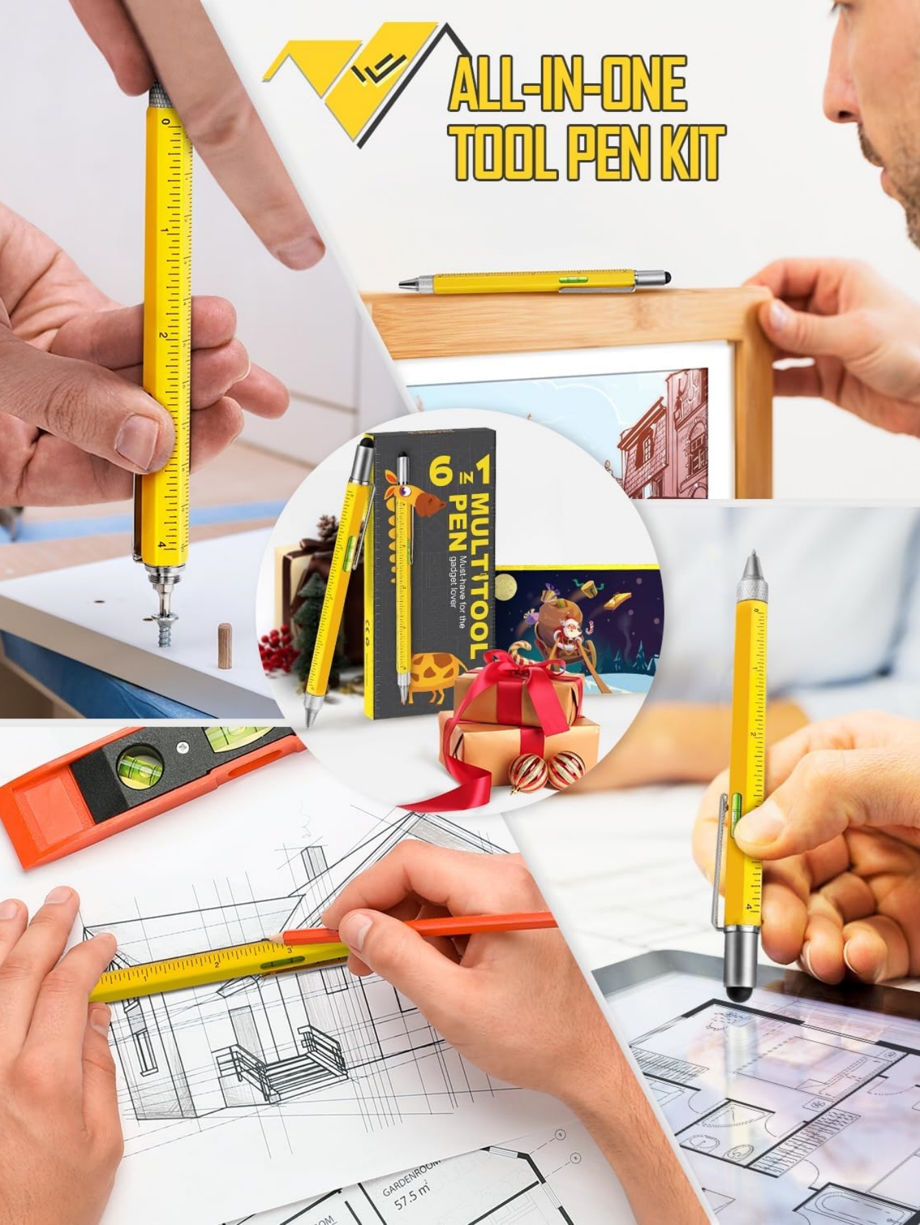 Men Multitool Pen Birthday Gif - Woodworking Gift Ideas review and price