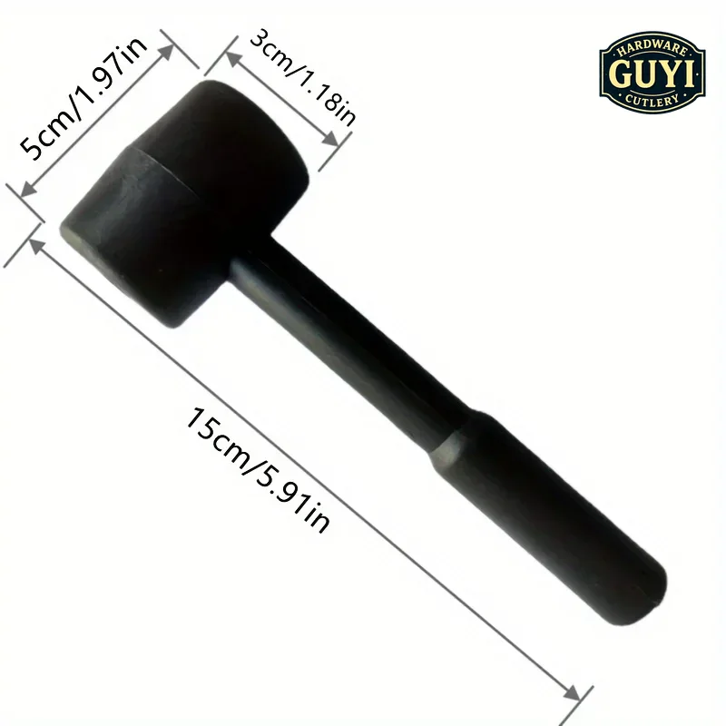 Black rubber mallet - durable  - Woodworking Gift Ideas review and price
