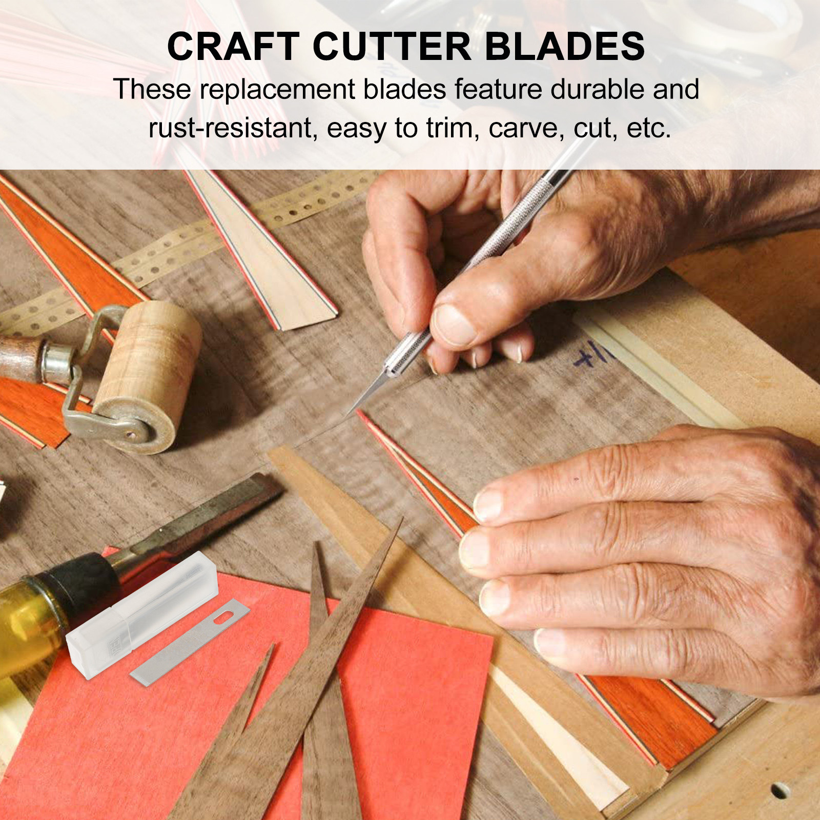 50Pcs Replacement Craft Blades - Woodworking Crafts review and price