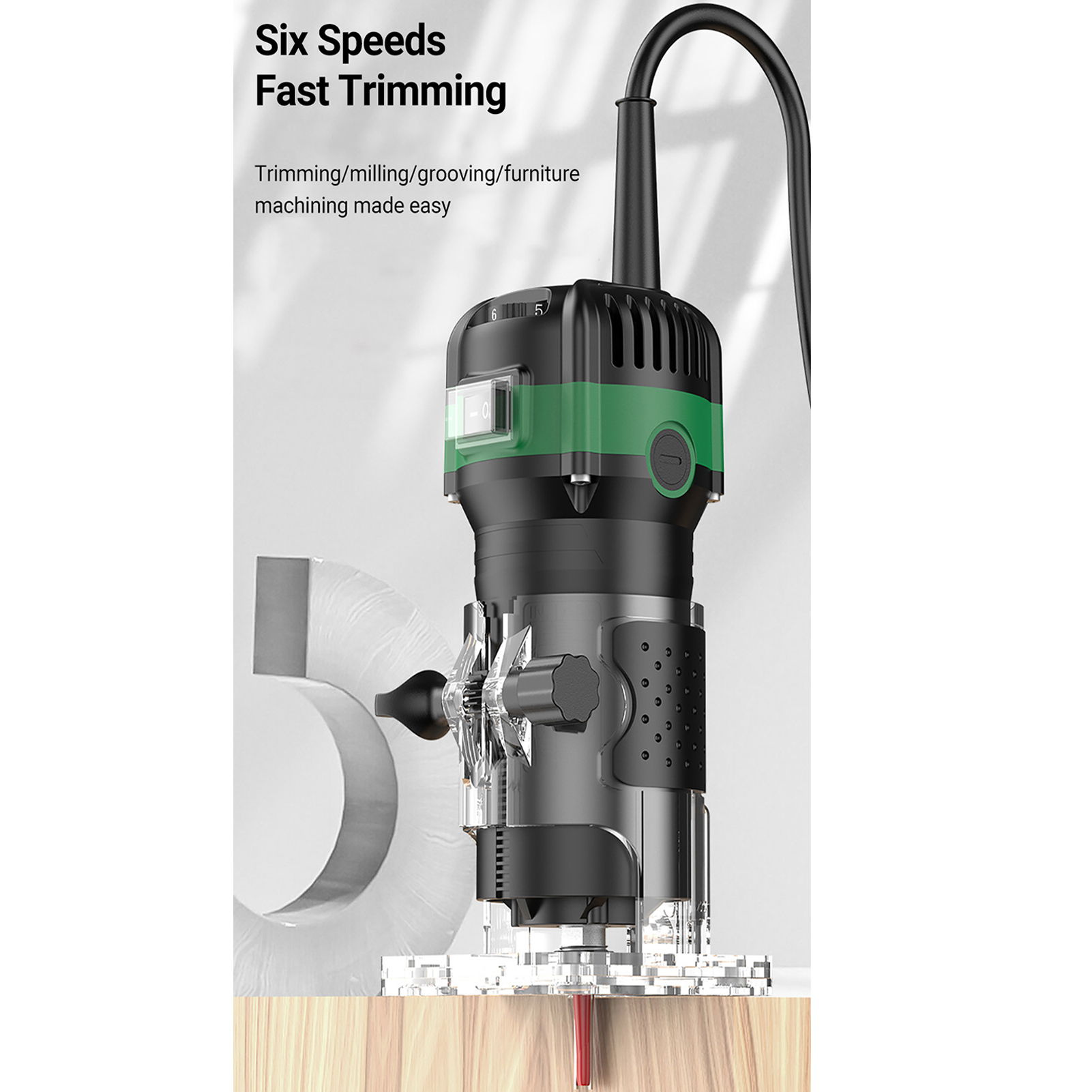 Router Tool 800W Compact Palm  - Router Bits For Woodworking review and price
