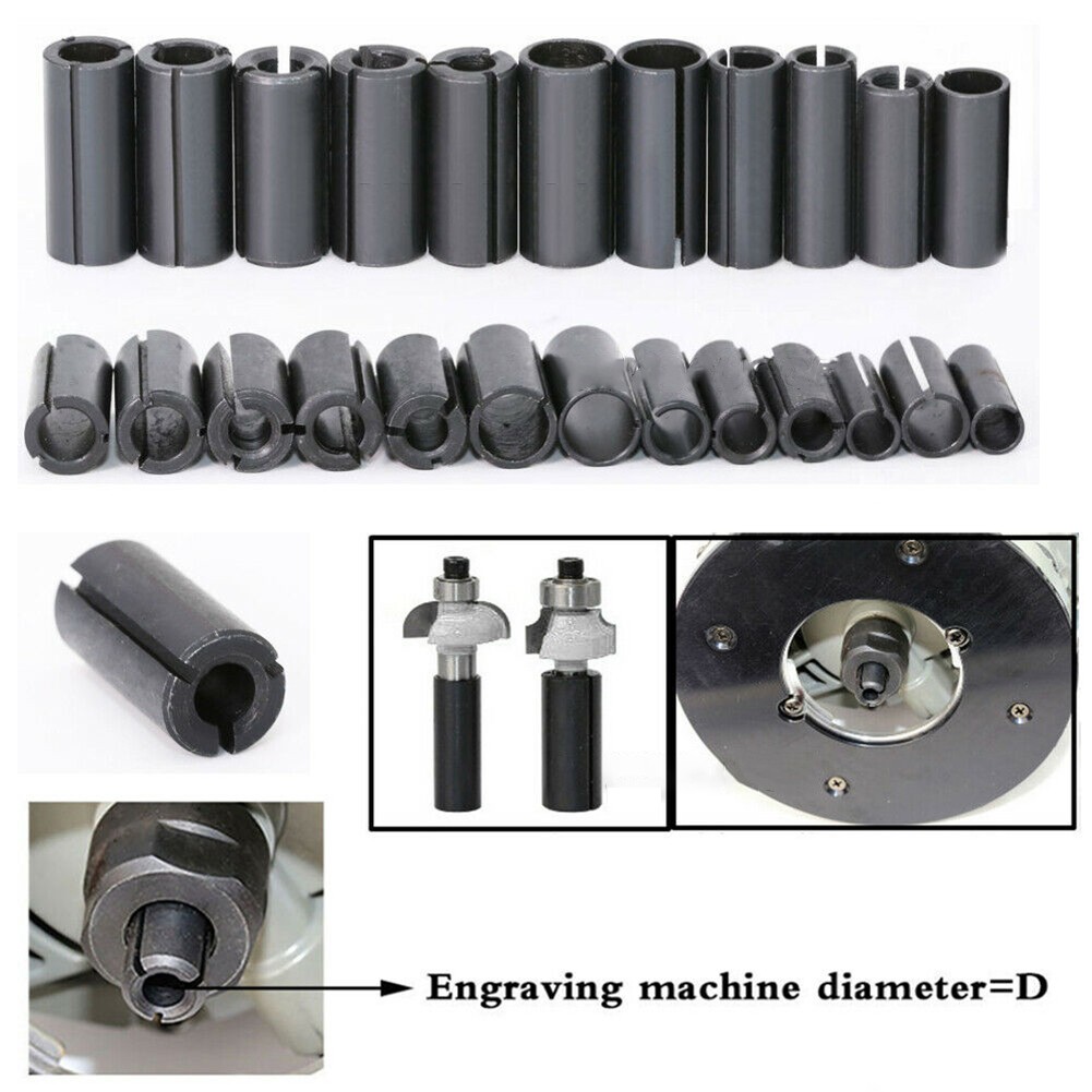 Router Bit Adapter Collet 6 6. - Router Bits For Woodworking review and price