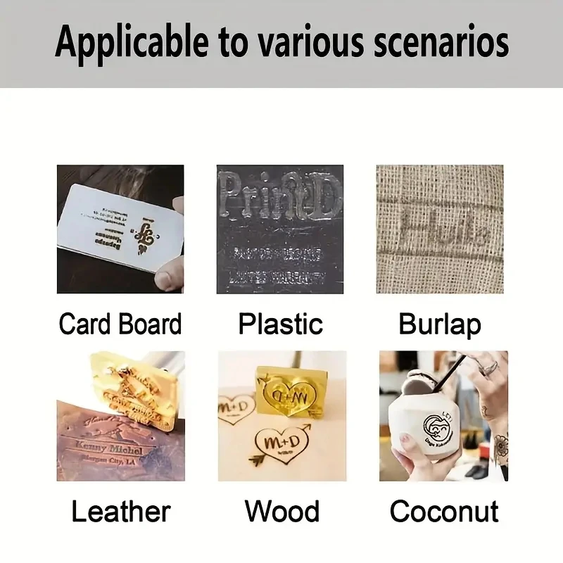 Custom Branding Iron for Food  - Woodworking Logo Design Free review and price
