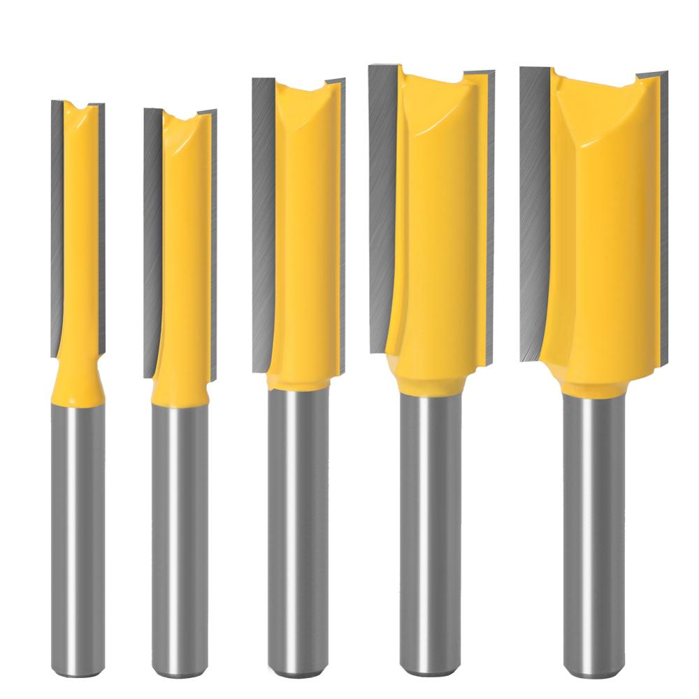 JGZUI 1pc 1/4 Shank Straight B - Router Bits For Woodworking review and price