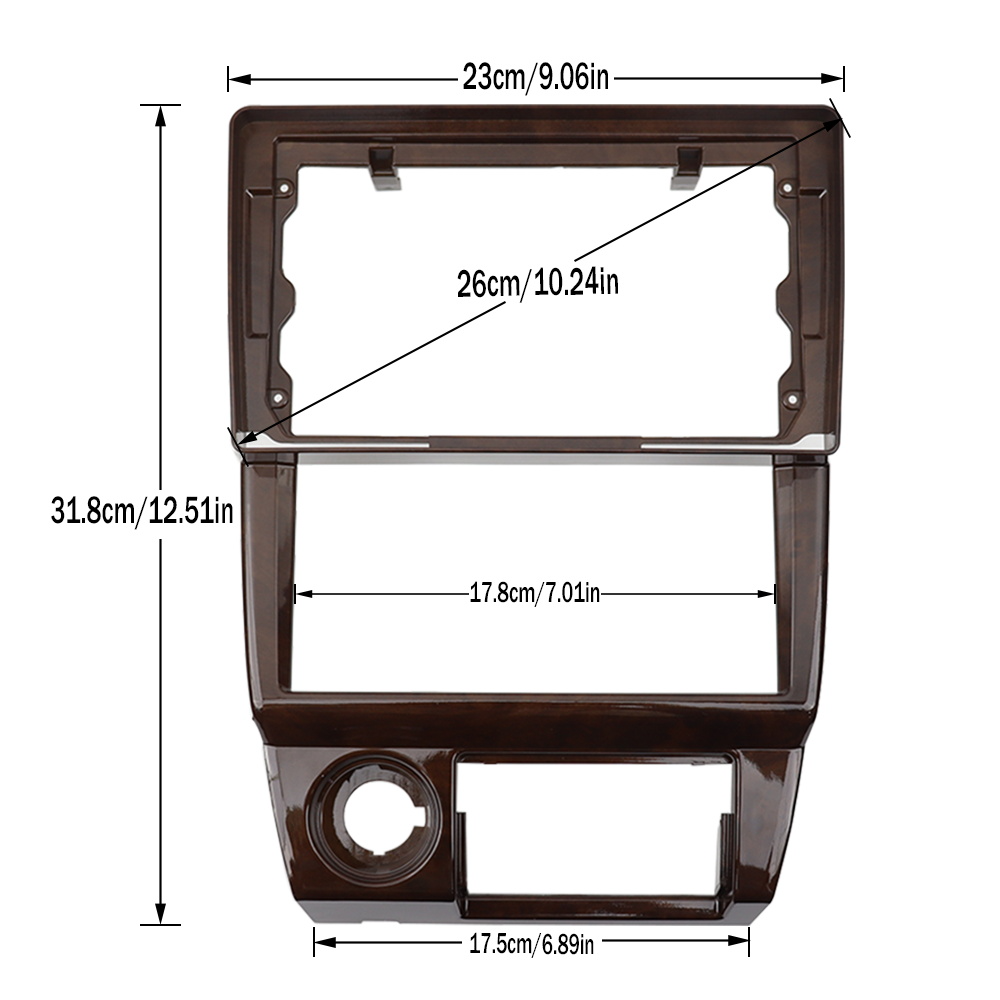 2 Din Car FRAME For 1997-2003  - Woodworking Crafts review and price