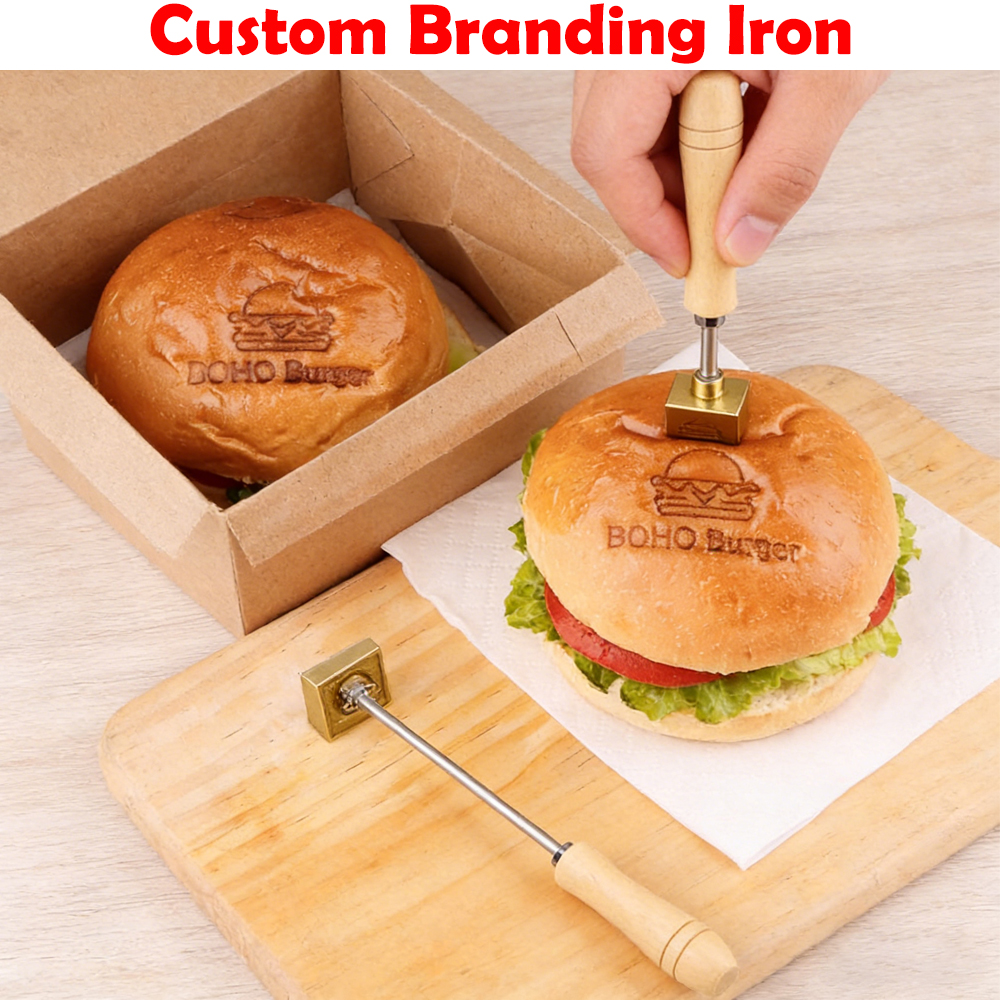 M8 Custom Branding Iron Stamp  - Woodworking Logo Design Free review and price