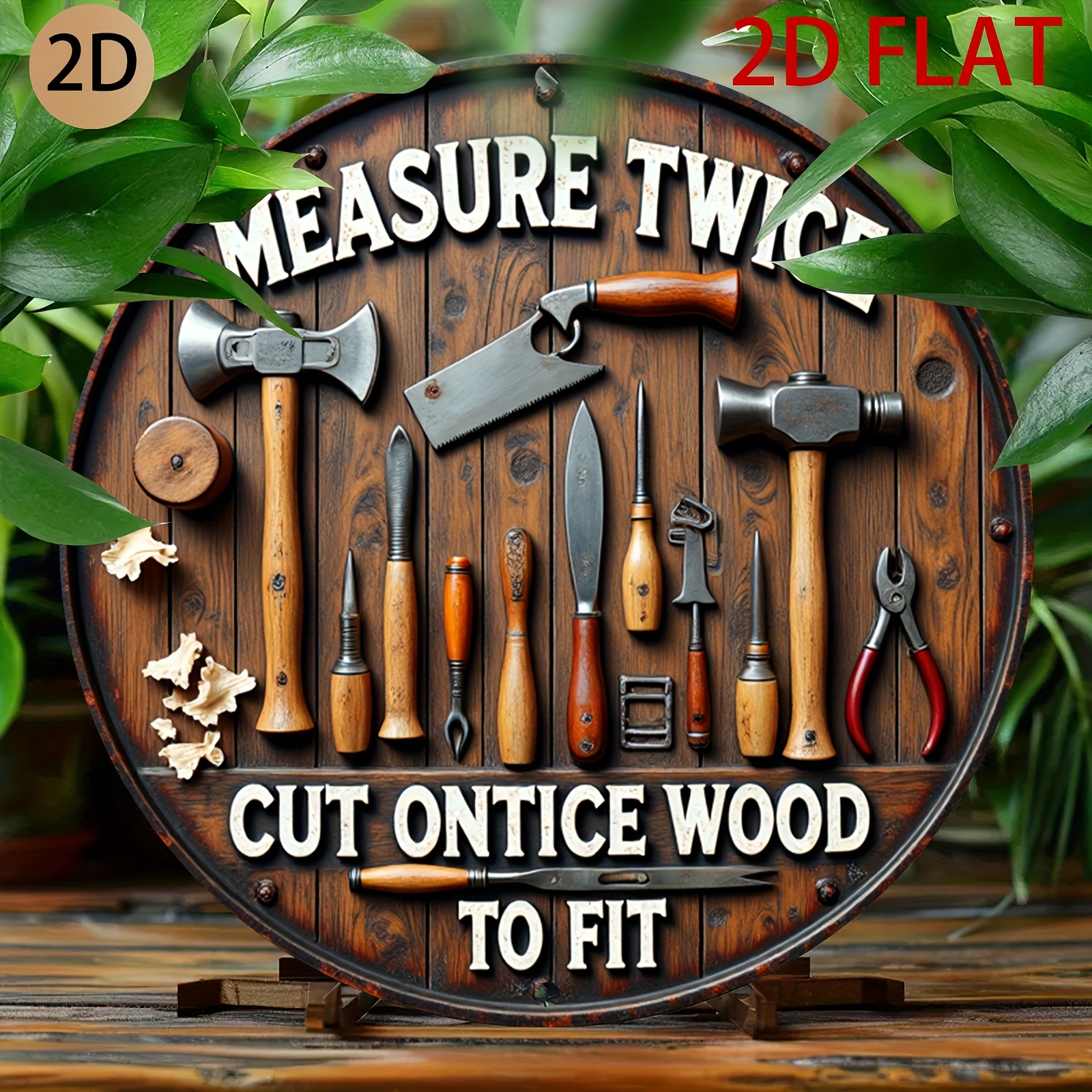 2D planar circular wooden tool - Woodworking Logo Design Free review and price