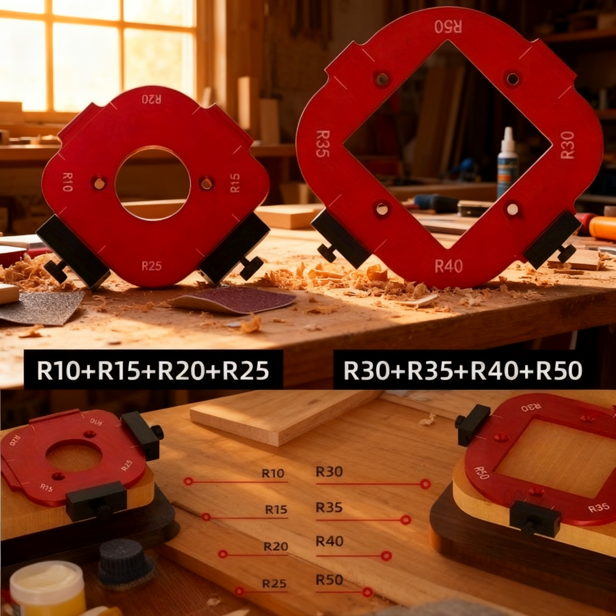 2pcs Woodworking Router Corner - Router Bits For Woodworking review and price
